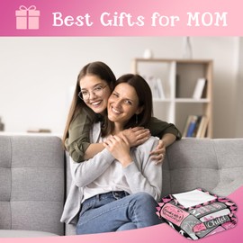 Kesidilo for Mom, MomGift from Daughter & Son, Best Moms Ever Present, Birthday Gift Ideas for Moms Mama Mother, Mom Blanket 50"x60"