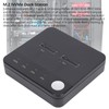 Dpofirs M.2 NVMe SATA SSD Cloner Dock, 20Gbps Dual Bay