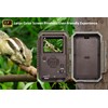 Meidase P70 Trail Camera, 64MP 1296p, No-Glow IR Night Vision,