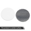 uxcell 4Pcs Carbon Fiber Pattern 56mm Dia Car Wheel Center