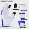 Escort Tools® Heavy Duty Leather Gardening Work Gloves, Thorn Proof,