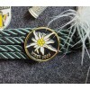 1PC Oktoberfest Edelweiss Flower Hat/Lapel Pin Flair, Wiesn 2025 Commemorative