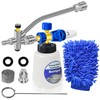Pressure Washer Foam Cannon with Dual-Connector Tool, Pressure Washer Foam