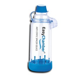 EasyChamber Anti-Static Spacer Device, Inhaler Chamber, use with Metered Dose Inhaler, BPA and Latex Free