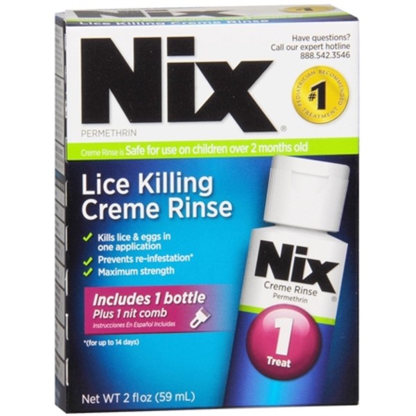 Nix Lice Treatment 2 oz (Pack of 4)