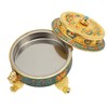 Trinket Incense Burner with Lid Handcraft Antique Polished Process for