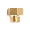 1/2'' Male Pipe x 3/4'' Female Pipe Reducer Adapter, Brass