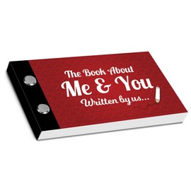 Red Ocean Our Relationship Book For Couples, Memory Book For Anniversary Valentine's Day, Love Gift For Boyfriend Girlfriend Husband Wife, Novelty Gift For Partner Couples