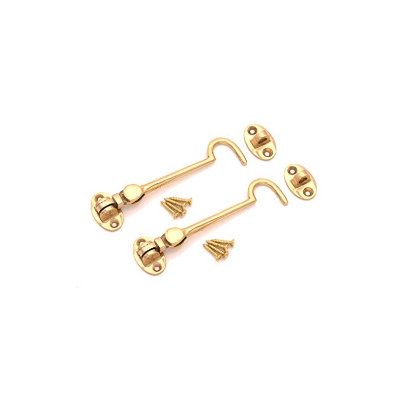 Infinity Decor Pack of 2 Cabin Hook and Eye Solid