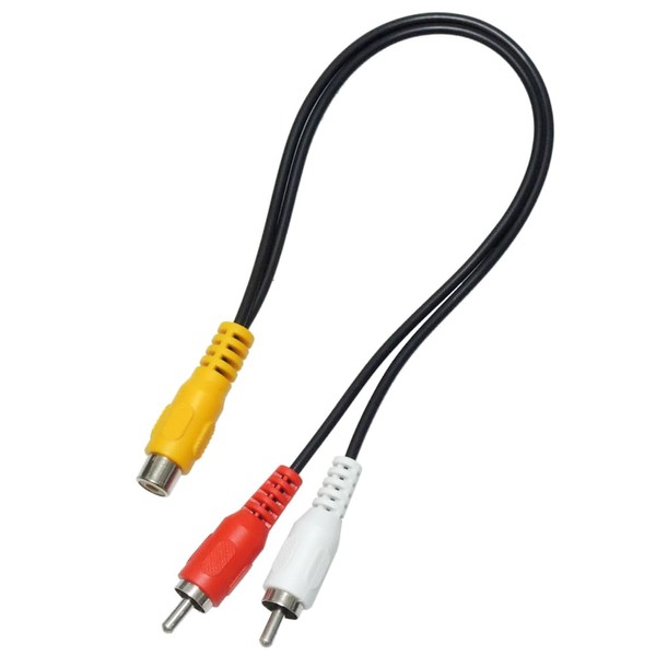 KAUMO Splitting 2 Way RCA Cable (2 x Female to