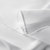 Mysky Home Square Tablecloth 54x54 Inch White Tablecloth Washable Polyester