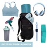 UP GREAT Yoga Backpack I Yoga Bag Large XL Practical