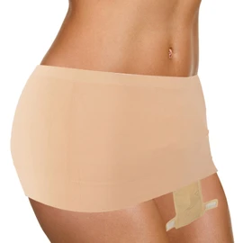 Adfuenom Stoma/Hernia Support Clothing, Ostoma Wrap, Ostomy Bag Cover, Stoma Belt Stealth, Ostomy Support Belt for Women, Ostomy Bag, Ostomy Accessories (Beige, S)