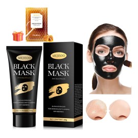 🔥 Mascarilla negra poros puntos negros acné todo tipo de piel  Vitaminas y Minerales