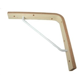 High Logic WSM-29 Wooden Shelf Holder 2 Type, Unpainted, 11.4 x 11.4 inches (290 x 290 mm)