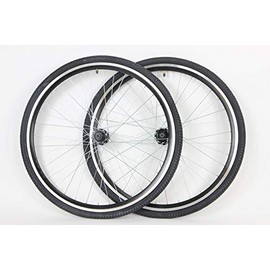 700c Aluminum Alloy Hybrid Cyclocross Wheels for Multi Speed Cassette Disc or Rim Brake with 700 x 38c Tires