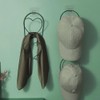 iayokocc 5pcs Hat Rack Hanger Holder Organizer Closet Hanging, Baseball