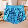 Girls Metallic Shorts Sparkle Hot Pants Shiny Dance Shorts Outfits