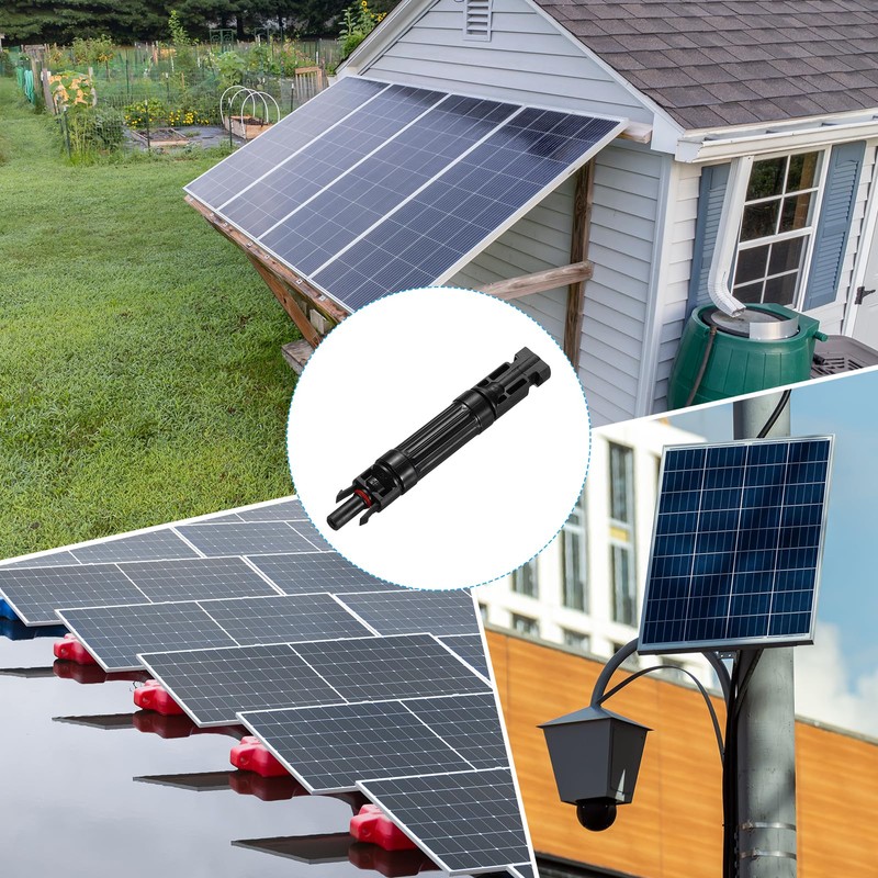 MECCANIXITY 2 Pcs Solar Fuse Holder 30A 1000V Waterproof PV