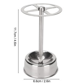 Toothbrush Holder Stand, Stainless Steel Bathroom Toothbrush Holder Toothpaste Stand Bathroom Accessories Organizer Four Compartments Stand