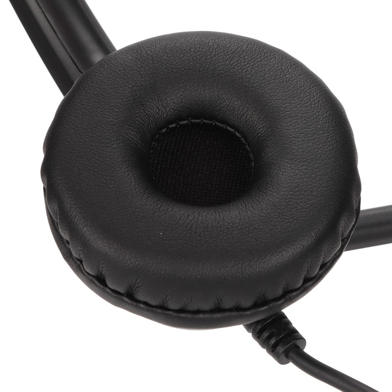 3.5mm Monaural Headset 3 Section Dual 3.5mm Plug PC Business