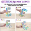 Iridescent Welcome Home Banner, Pre-Strung DIY Welcome Home Decorations