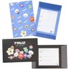 Kamiojapan TRUZ Volume Up Letter Set / Black Line Friends