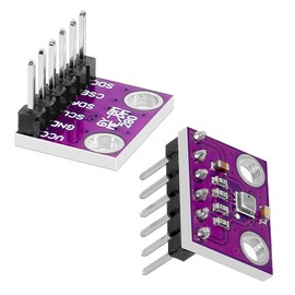 AITIAO 2PCS BME280 3.3V Sensor Module Pre-Soldered High Precision Atmospheric Pressure Sensor GY-BME280-3.3 Temperature Humidity Sensor Module for Raspberry Pi and Other MicroControllers