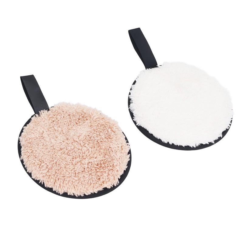 2pcs Reusable Makeup Remover Pads Deep Pore Cleansing Plant Fiber