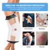 KEEFITT Knee Cast Cover for Shower, Waterproof Bandage and Cast