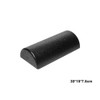 YEHEI Semicircular Yoga Cylinder Fitness Equipment Yoga Foam Roller Black