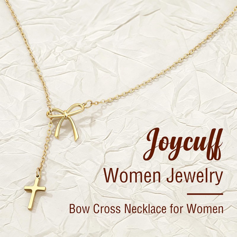 JoycuFF Baptism Gifts for Teens Women, First Communion Confirmation Gifts