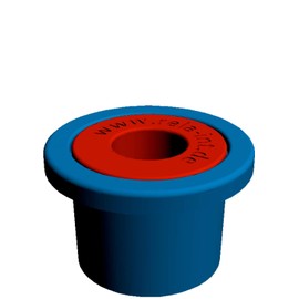 Rela Toilet Seat Stop Inserts for Toilet Seats to Prevent Moving (6 mm + 8 mm)