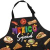 JNIAP Mexican Chef Apron Mexican Kitchen Apron El Jefe Apron