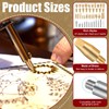 Lothee 43 Pcs Wood Burning Tips Kit, Wood Burning Letters