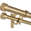 Lwiiom Double Blackout Curtain Rods 140 to 164 Inches (11.5-13.5
