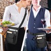 Rexmica Waitress Server Apron with Multiple Pockets and Adjustable Belt,