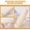 2 Piezas Esponja Vegetal de Luffa, Beige Natural