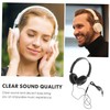 SHINEOFI Lightweight Foldable Headsets with Microphone and Volume Control Over