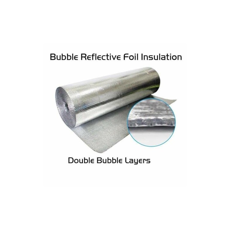 Reflectix DB1220 Spiral Duct Wrap Reflective Insulation, 12" x 20'