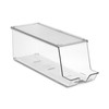 Set of 2 Stackable Refrigerator Organizer Bins Pop Soda Can
