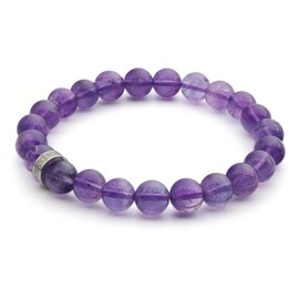 LAVISA Gemstone Bracelet - Genuine Natural Stone Beads | Crystals, Healing Stones | One Size Unisex, Gemstone