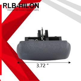 RLB-HILON Glove Box Latch Catch Handle Compatible with Dodge Durango Dakota 1997 1998 1999 2000 Year, Replaces# 5EM34LAZ Dark Cirrus Gray Color