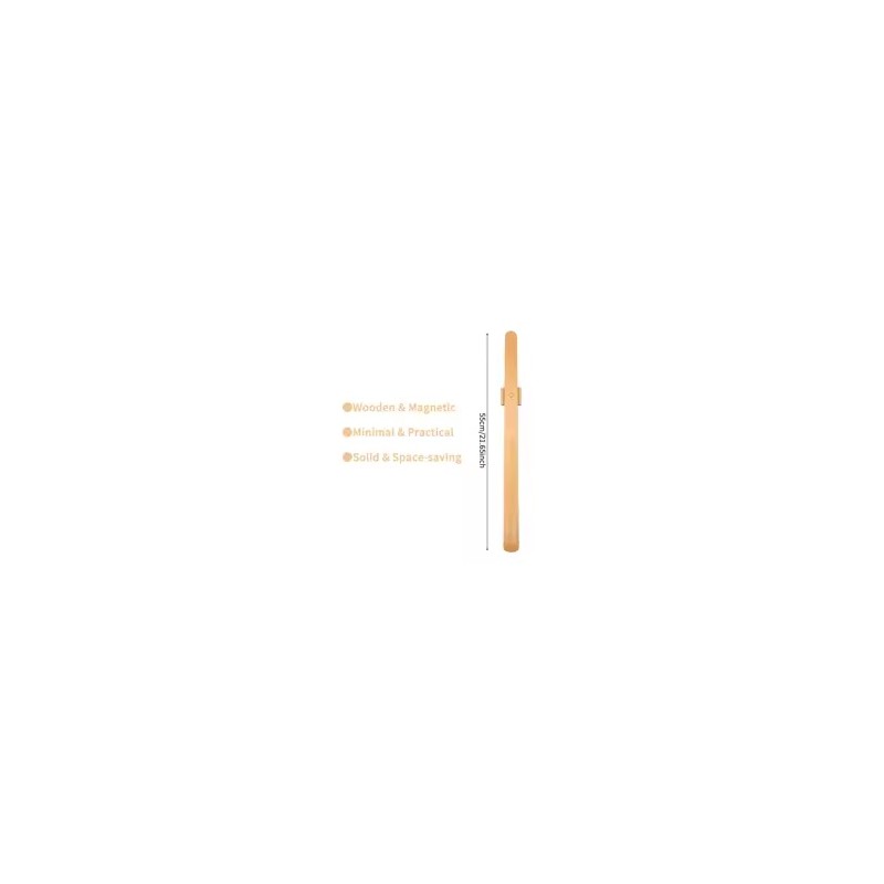 21.65-Inch Long Handle Wooden Shoehorn for Easy Shoe Wearing –