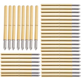 100pcs P125‑B Test Probe 2.02mm/0.08in Spring Test Detection Probe Pins Brass Pogo Pins Test Probes/Leads