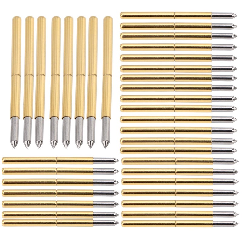 100pcs P125‑B Test Probe 2.02mm/0.08in Spring Test Detection Probe Pins