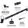 ZONETECH Car Expandable Clothes Hanger Bar - Premium Quality Classic