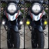 Ygmylandbb LED Motorcycle Fog Light, Auxiliary Light, Motorcycle Headlight, Spotlight,