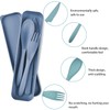 2 Sets Portable Reusable Cutlery Set with Case – Utensils