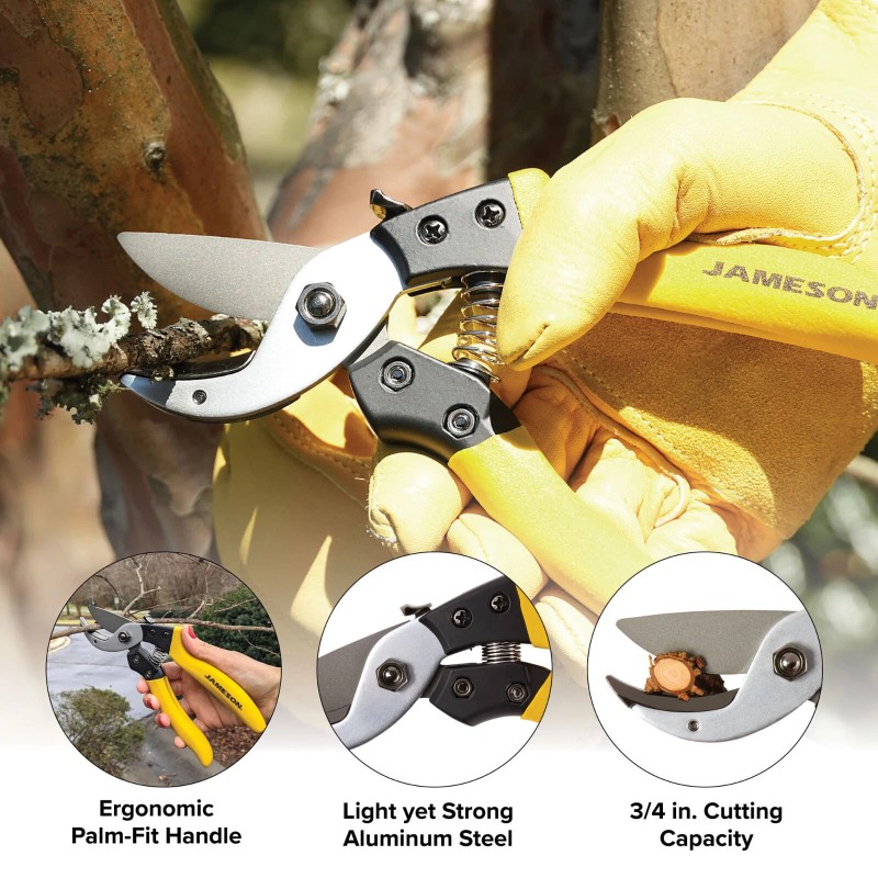 Heavy Duty Jameson PS-AN100 Professional Grade Heavy Duty Anvil Pruning